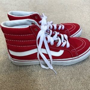 Vans high top sneakers